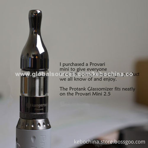 Kanger glass protank with leather case